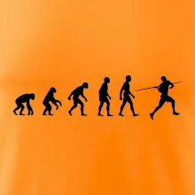Evoluce hod oštěpem Evoluce hod oštěpem