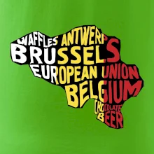 Mapy - názvy miest - Belgicko