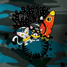 Pi a Pi z mačacej planéty (Pecka Design)