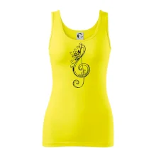 Husľový kľúč kvety Husľový kľúč kvety