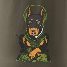 Bojový doberman (Pecka design)