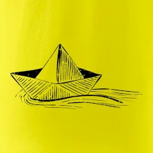 Letná romantika - papierová loďka