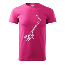 Saxophone nápis Saxophone nápis