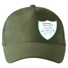 Zúbok na prsníku - zubná pasta