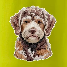 Lagotto romagnolo vyšívaná hlava Lagotto romagnolo vyšívaná hlava
