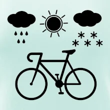 Cyklista za každého počasia Cyklista za každého počasia