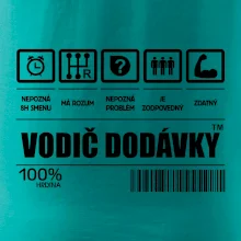 Čiarový kód - Vodič dodávky Čiarový kód - Vodič dodávky