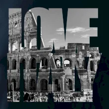 Love Italy - Colosseum Love Italy - Colosseum
