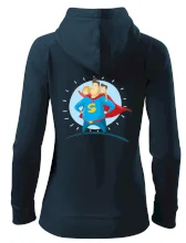 Táta superman - dievča a chlapec