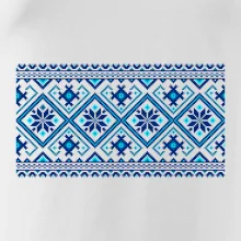 Ukrajinský vzor - modrý Ukrajinský vzor - modrý