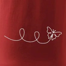 Dráha letu motýľa - slučka