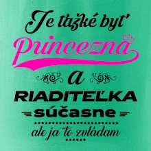 Je ťažké byť princezná riaditeľka Je ťažké byť princezná riaditeľka