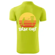 Disc golf postava vintage Disc golf postava vintage