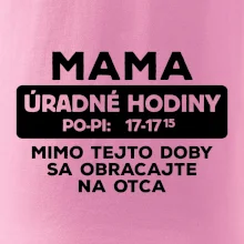 Mama úradné hodiny Mama úradné hodiny