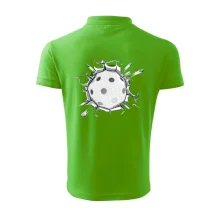 Florbal lopta v triku Florbal lopta v triku