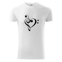 Husľový kľúč srdce Husľový kľúč srdce