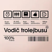 Čiarový kód - Vodič trolejbusu