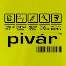 Čiarový kód - pivár