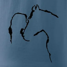 Kôň a ja silueta Kôň a ja silueta