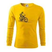 MTB kreslený cyklista MTB kreslený cyklista