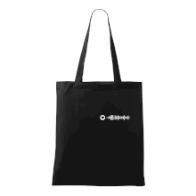 Zamilovaný Spotify kód na prsníku