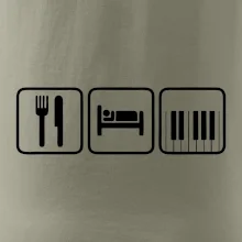 Eat sleep piano v rade