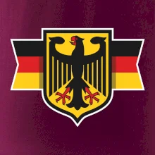 Nemecká orlica a vlajka