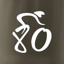 Cyklista oslavuje osemdesiatiny  (80)