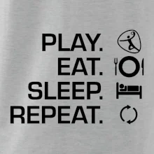 Play Eat Sleep Repeat hádzaná