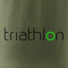 Triathlon nápis Triathlon nápis