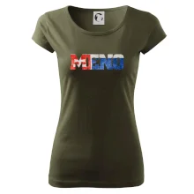 Slovenská vlajka - Váš nápis