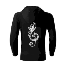 Husľový kľúč kvety Husľový kľúč kvety