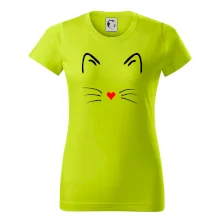 Mačka - srdce namiesto nosa