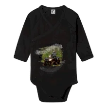 ATV štvorkolka v lese