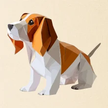 Bígel zlepený z papiera