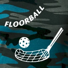 Floorball nápis šikmo