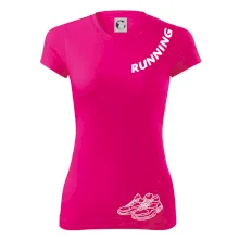 Running nápis šikmo