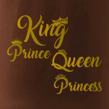 King Queen Rodinná zlatá