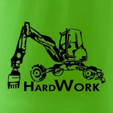 Hard Work kráčajúce rýpadlo