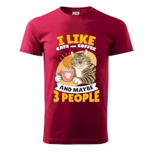 I like cats and coffee and maybe 3 people I like cats and coffee and maybe 3 people
