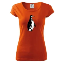 Tučniak čiernobiely z boku