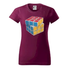 Rubikova kocka kreslená