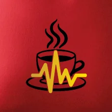 Káva EKG hrnček Káva EKG hrnček