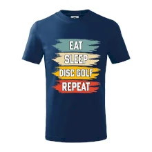 Disc Golf eat sleep barevné Disc Golf eat sleep barevné