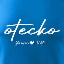 Otecko - tričko s menami deti