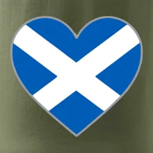 Škótske srdce na prsník