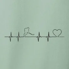 Hokejový hráč EKG