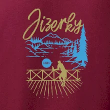 Jizerky - modrý les chill