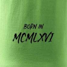Born in - Rímske číslo 1966