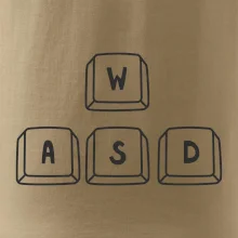 WASD klávesy - prso